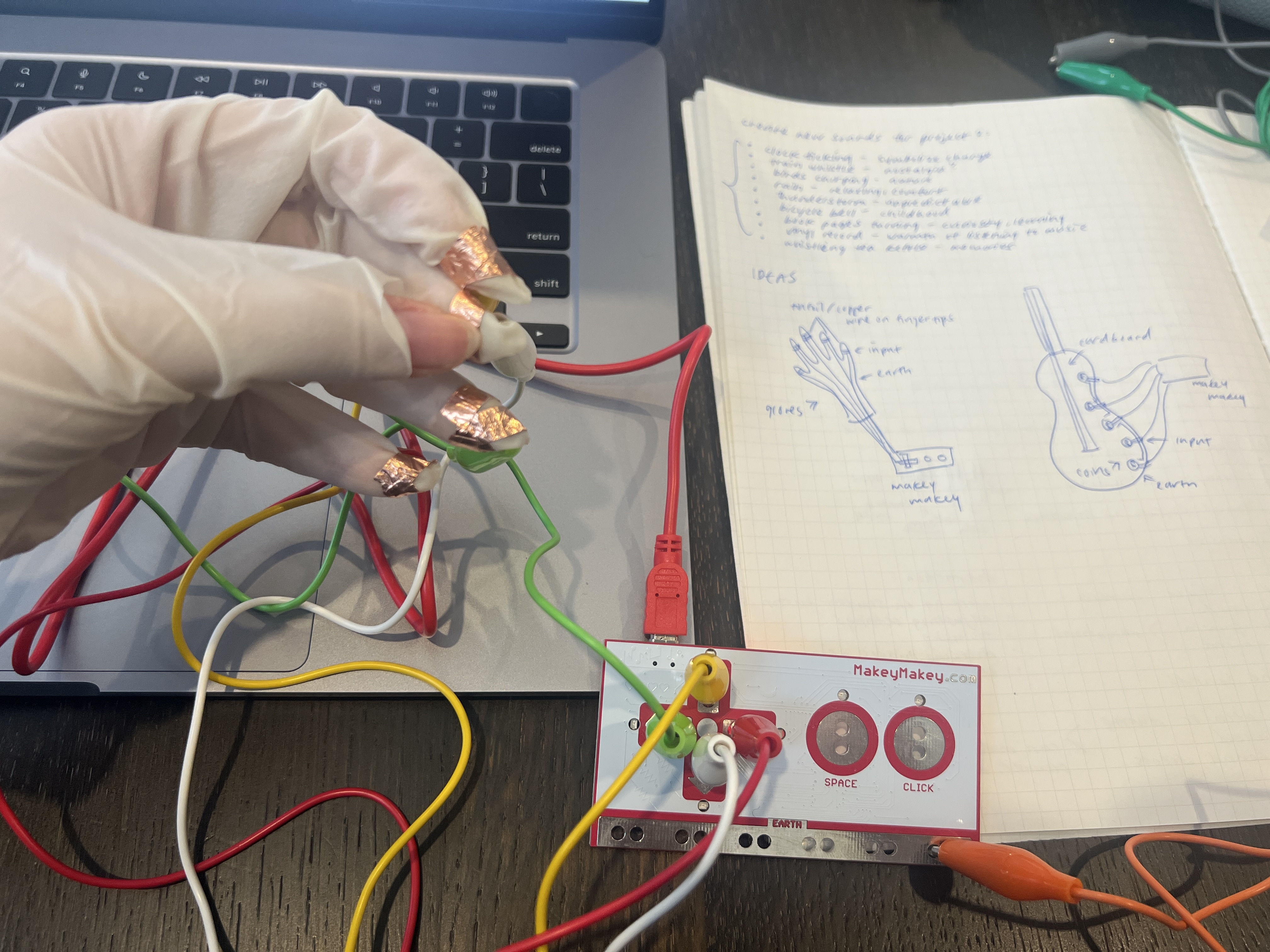 Glove inspired by Mi.Mu